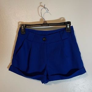 Blue Forever 21 dress shorts
